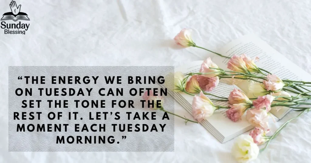 Tuesday-Blessings