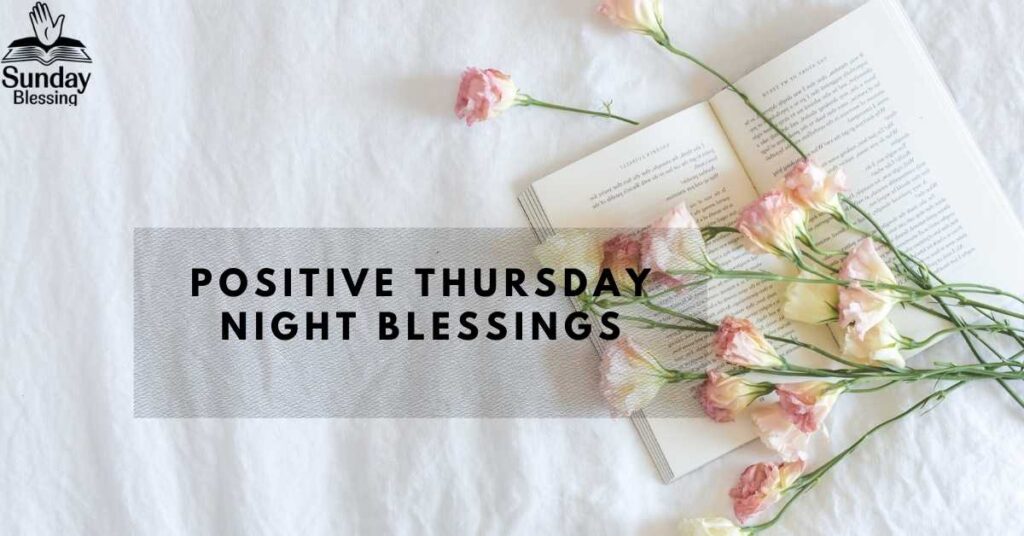Positive Thursday Night Blessings